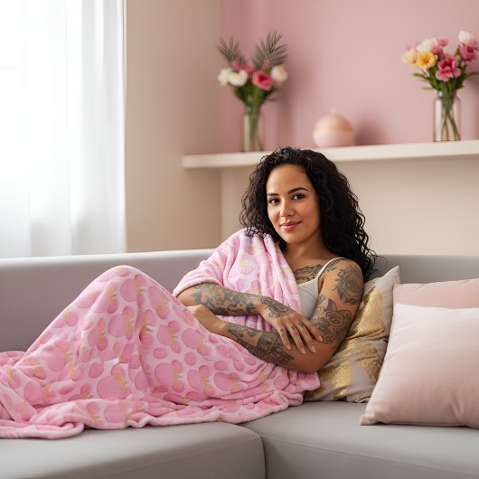 Crown Fleece Blanket