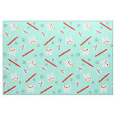 Crown Floss-glimlach/tandheelkundige Stof (Fat Quarter)