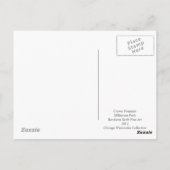 Crown Fountain Millenium Park Randsom Art Briefkaart (Achterkant)