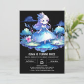 Crown Fun Prinses Verjaardag Kaart (Staand voorkant)