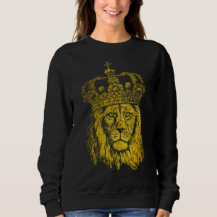 Crown Golden Lion King Wildlife Zoökeeper Trui