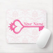 Crown Heart Key Muismat (Met muis)