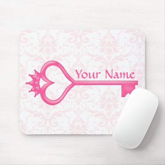 Crown Heart Key Muismat (Met muis)