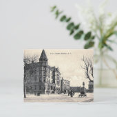 Crown Heights, Brooklyn, NY Vintage Briefkaart (Staand voorkant)