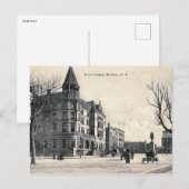 Crown Heights, Brooklyn, NY Vintage Briefkaart (Voorkant / Achterkant)