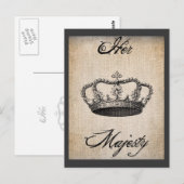 Crown_Her Majesty Briefkaart (Voorkant / Achterkant)