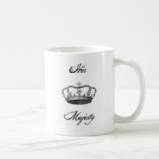 Crown_Her Majesty_Mugcup Koffiemok (Rechts)