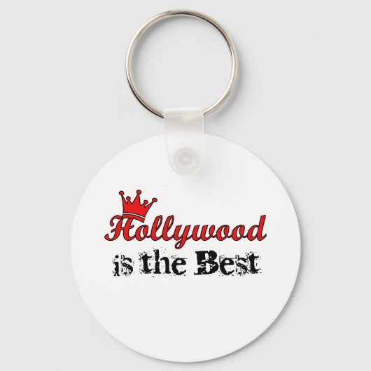 Crown Hollywood Sleutelhanger (Voorkant)