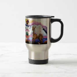 "Crown Imperial" Unicorn en Hummingbird Reisbeker