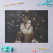 Crown Josephine - olieverfstijl Tissue Paper Tissuepapier (Craft)