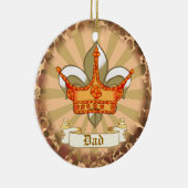 Crown King Dad ornament (Rechts)