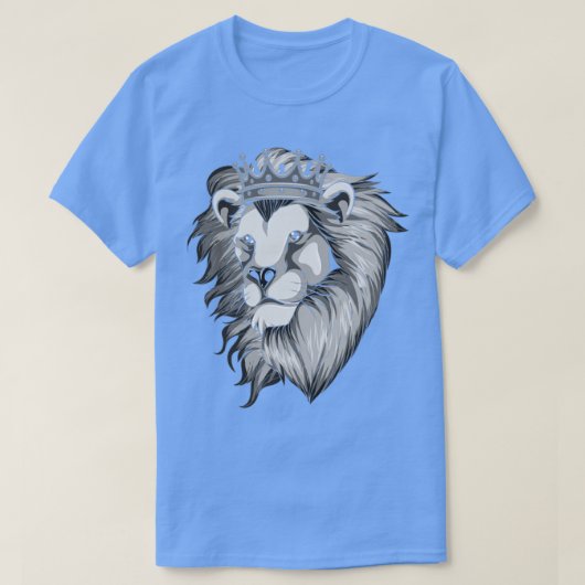 Crown King Lion T-shirt (Design voorkant)