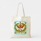 Crown King Opa canvas tas (Achterkant)