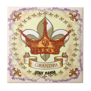 Crown King Opa Tegeltje