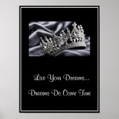 Crown Live Your Dreams Poster (Voorkant)