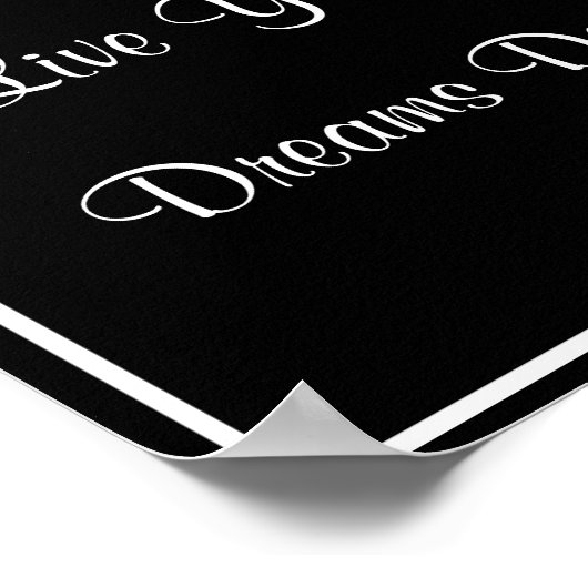 Crown Live Your Dreams Poster (Hoek)