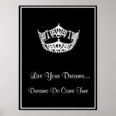Crown Live Your Dreams Poster (Voorkant)