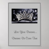 Crown Live Your Dreams Poster (Voorkant)