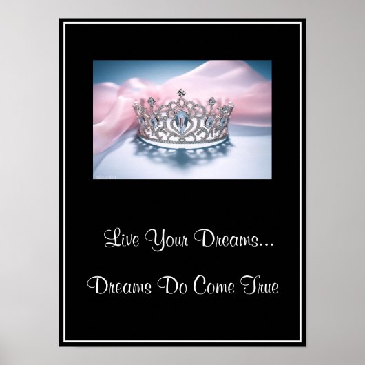 Crown Live Your Dreams Poster (Voorkant)