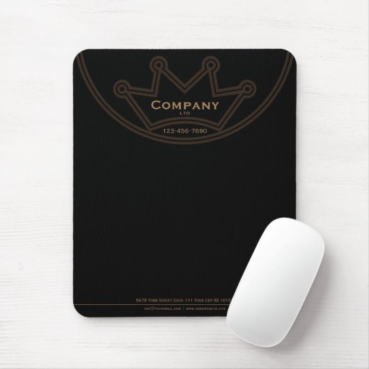 Crown Logo Mousepad Muismat (Met muis)