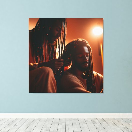 Crown Maintenance-prequel Canvas Afdruk (Insitu (Houten vloer))