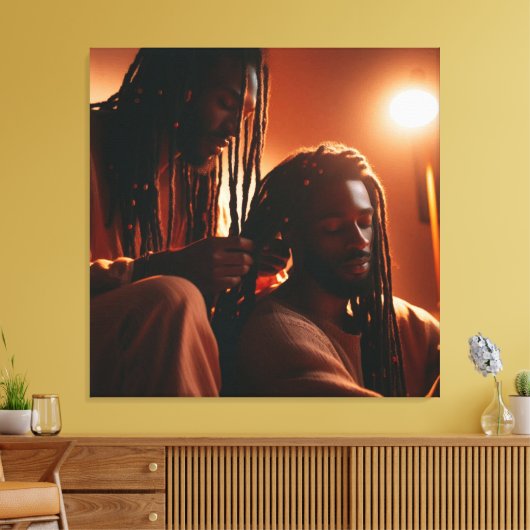 Crown Maintenance-prequel Canvas Afdruk (Insitu (Woonkamer))