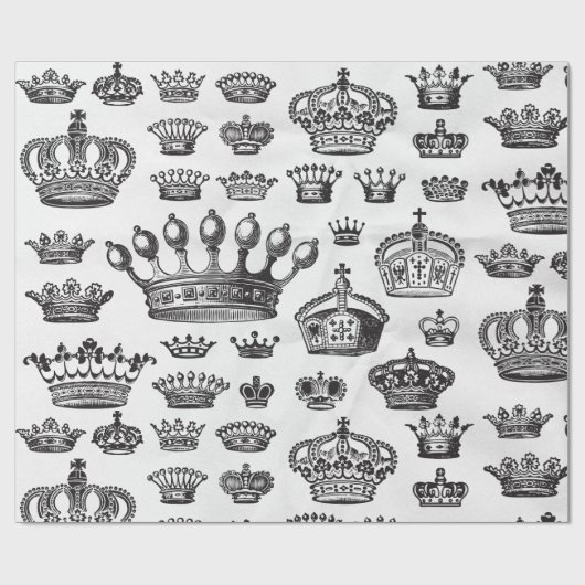 Crown Majesty Cadeaupapier (Vlak)