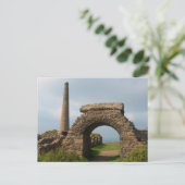 Crown Mines, Botallack, Cornwall, Engeland. Briefkaart (Staand voorkant)