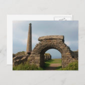 Crown Mines, Botallack, Cornwall, Engeland. Briefkaart (Voorkant / Achterkant)