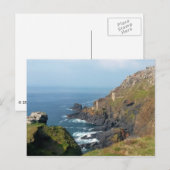 Crown Mines Botallack Cornwall England Briefkaart (Voorkant / Achterkant)