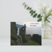 Crown Mines Botallack Cornwall Verenigd Koninkrijk Briefkaart (Staand voorkant)