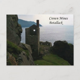 Crown Mines Botallack Cornwall Verenigd Koninkrijk Briefkaart