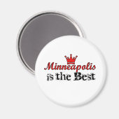 Crown Minneapolis Magneet (Voorkant / Achterkant)