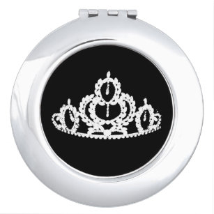Crown Mirror Compact Makeup Spiegel
