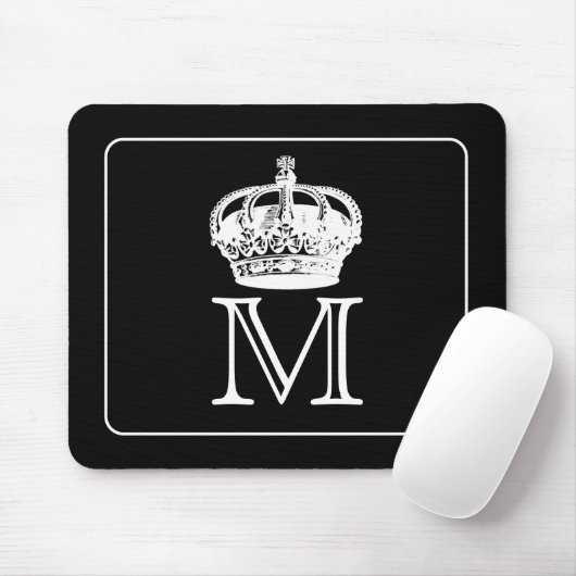 Crown Monogram Muismat (Met muis)