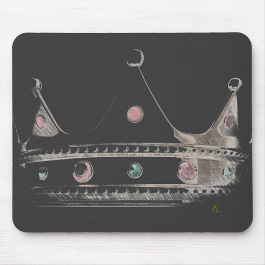 Crown Mousepad Muismat (Voorkant)