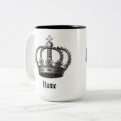 Crown Mugcup Tweekleurige Koffiemok (Voorkant links)