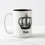 Crown Mugcup Tweekleurige Koffiemok (Links)