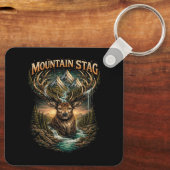 Crown of the Mountain Stag Sleutelhanger (Achterkant)