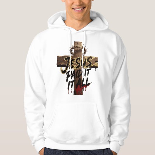 Crown of Thorns Jesus Shirt – Christian T-Shirt (Voorkant)