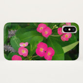Crown of Thorns roze bloesems Case-Mate iPhone Case (Achterkant (horizontaal))