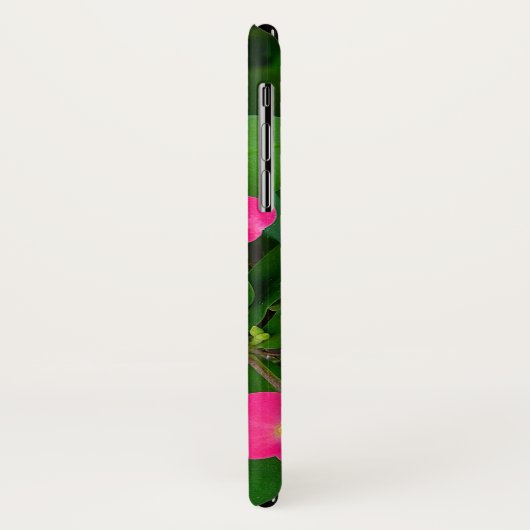 Crown of Thorns roze bloesems Case-Mate iPhone Case (Achterkant/links)