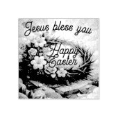 Crown of Thorns Wood Art Easter Stamp Rubberstempel (Afrduk)