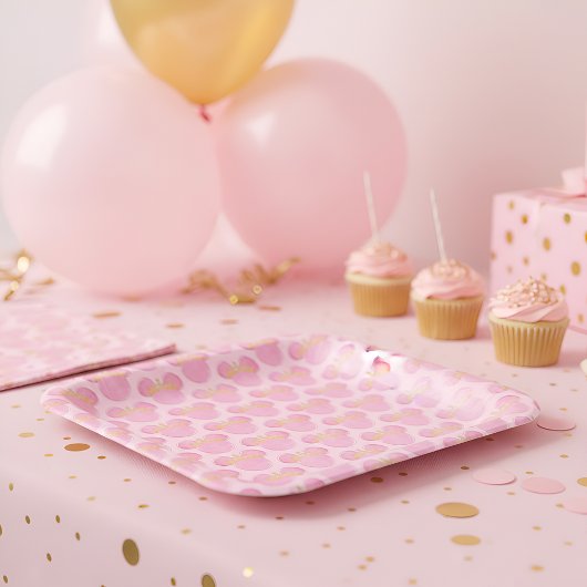 Crown Paper Plates Papieren Bordje