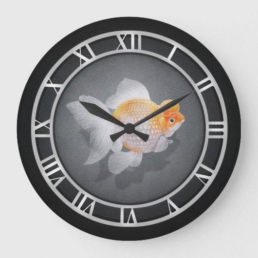 Crown Pearlscale Goldfish Grote Klok (Voorkant)