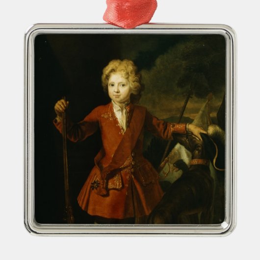 Crown Prince Frederick William I Metalen Ornament (Voorkant)