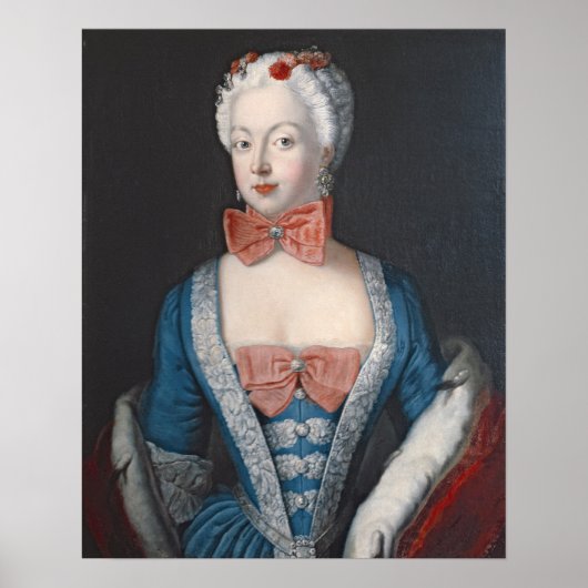 Crown Princess Elisabeth Christine von Preussen Poster (Voorkant)