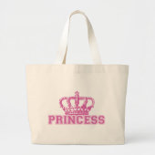 Crown Princess Grote Tote Bag (Voorkant)