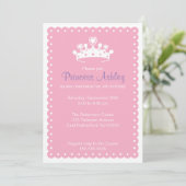 Crown Princess Invitation Kaart (Staand voorkant)