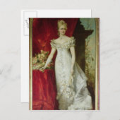 Crown Princess Stephanie van België Briefkaart (Voorkant / Achterkant)